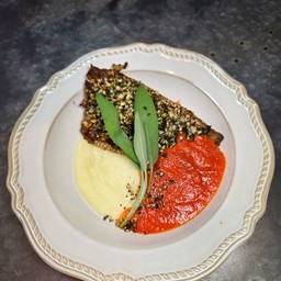 SeaBass herb Crust
