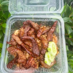 ข้าวคลุกพริกเผาหวาน ไม่เผ็ด