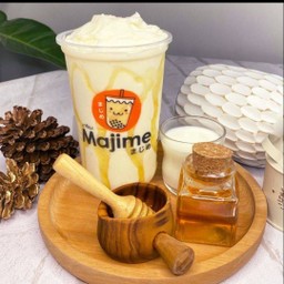 ชานมน้ำผึ่งปั่น