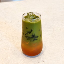 Ice Honey Lemon Matcha.
