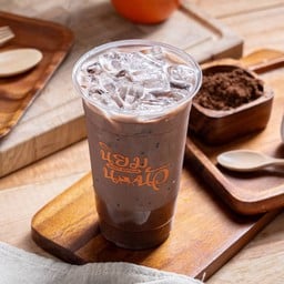 นมสดโอวัลตินเย็น