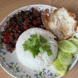 ผัดกะเพราเนื้อ