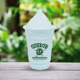 มะพร้าวปั่นนมสด-รสอัญชัน