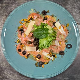 SALMON CARPACCIO