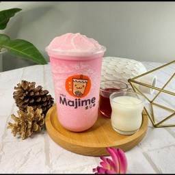 นมชมพูปั่น