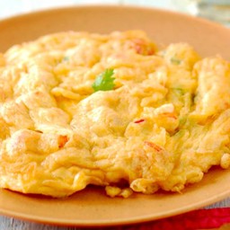 ข้าวไข่เจียว กุ้ง