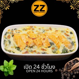 204 ลาซานญ่าปลาเซลมอน