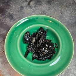 Seafood Black Ink pasta