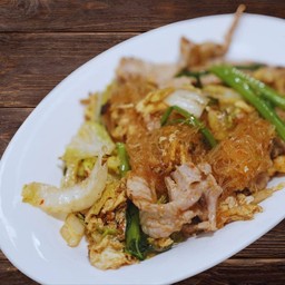 สุกี้เเห้งหมู