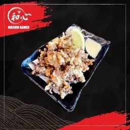 หนวดปลาหมึกทอด