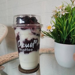 บลูเบอร์รี่นมสดปั่น