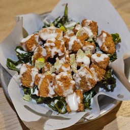 ไก่กรอบซอสมะนาว