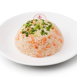 ข้าวผัดแซลมอน