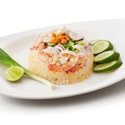 ข้าวผัดรวมมิตรทะเล