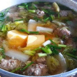 ต้มจืดเต้าหู้หมูสับ