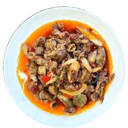 ผัดเครื่องในไก่