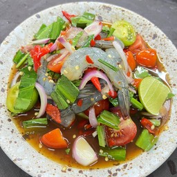 ยำกุ้งสด