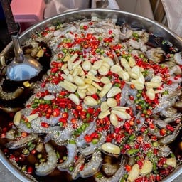 กุ้งดองซีอิ้วเกาหลี 15 ตัว  ฟรีน้ำยำ ว้าว (Korean Soy Sauce 15 Shrimp)