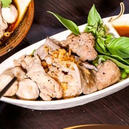 เรียกน้ำย่อย - ลวกจิ้มรวมหมู
