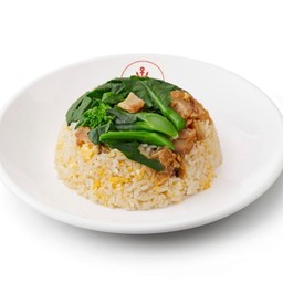 ข้าวผัดคะน้าปลาเค็ม