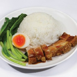 ข้าวหมูกรอบ ⭐️