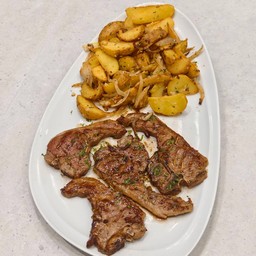 Rosemary butter lamb