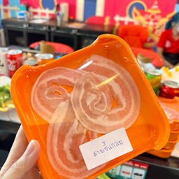 สามชั้นม้วนกลมชาบู