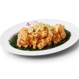 ไก่ทอดครีมมะนาว
