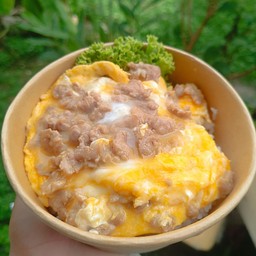 ข้าวไข่ข้น หมูสับ