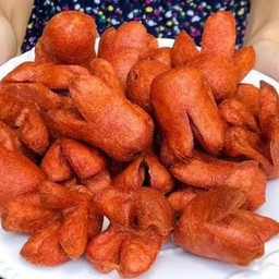 ไส้กรอกแดงเล็ก ทอด 12ลูก