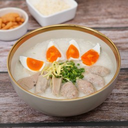 โจ๊กธรรมดา ไข่เค็ม