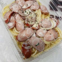 คาโบนาร่าไส้กรอก CP