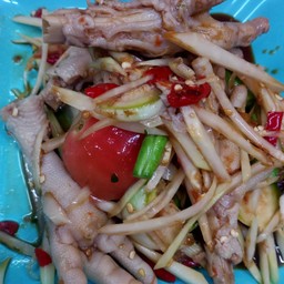 ตำตีนไก่
