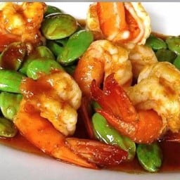 ผัดพริกแกงสะตอกุ้ง