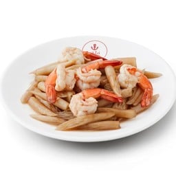 ไหลบัวผัดกุ้ง