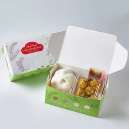 Set ซาลาเปา1ลูก+ขนมจีบ5ลูก