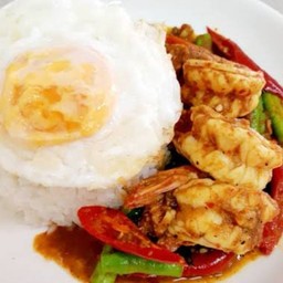 กะเพราหมูกรอบสุขสวัสดิ์ซอย2