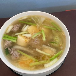 ต้มจืดเต้าหู้หมูสับ