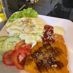 สลัดผักกุ้ง