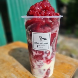 บลูเบอรี่สมูทตี้โยเกิร์ต