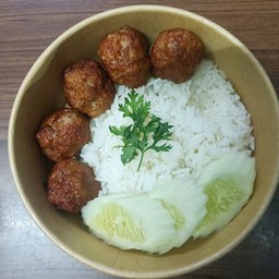 ข้าวหมูปั้นก้อนทอด