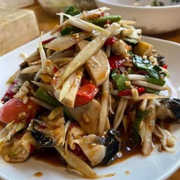 ตำมะกอ หอยเชอรี่ หมูยอ