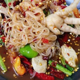 ตำจั๊บตีนไก่