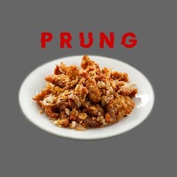 เนื้อทอดกระเทียมกรอบจิ้มแจ่ว