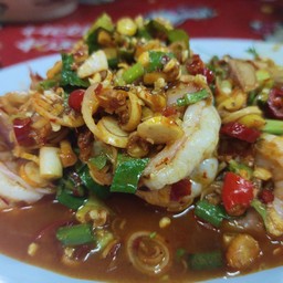 กุ้งพล่า