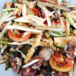 ตำป่า+หอยแครง