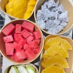 ผลไม้สดสด