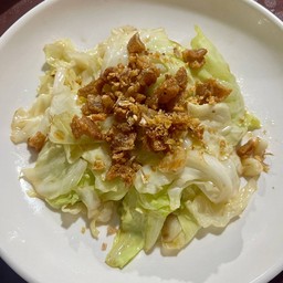 ผัดกะหลํ่าปลีทอดนํ้าปลา