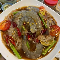 ตำเส้นเล็ก กุ้งสด