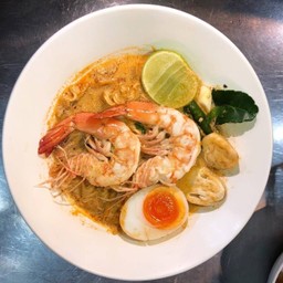ก๋วยเตี๋ยวต้มยำกุ้งน้ำข้น